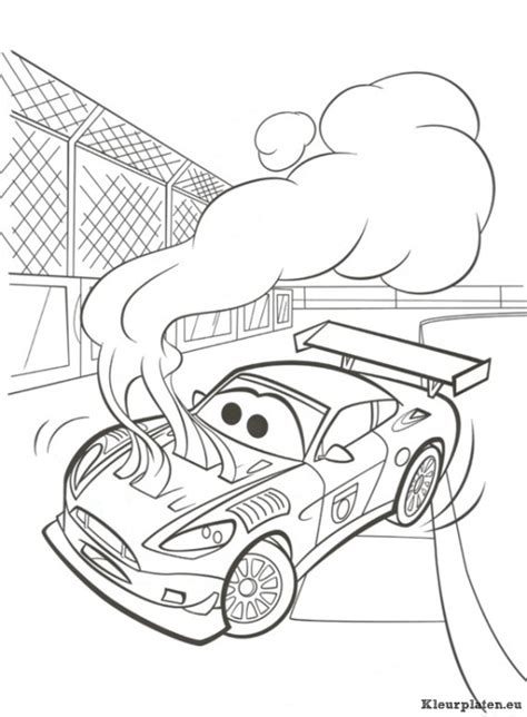 Cars tekening voor kinderen printen online. Cars 2 Kleurplaten | Kleurplaten.eu