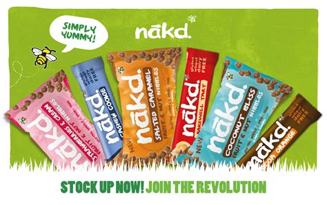 Delicious healthy snacks and bars including nakd and trek. Nakd
