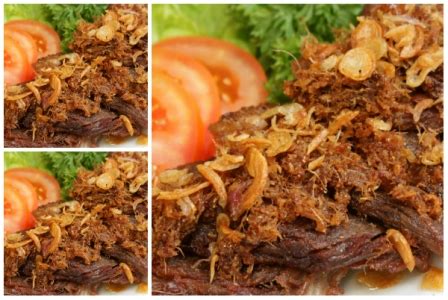 Resep empal gepuk sapi | empuk tanpa presto sangat enak dan cocok disajikan dengan berbagai macam sayur, apalagi jika ditambah sambal dan lalapan pun cocok. Resep Empal Daging Sapi yang Empuk Gurih Enak