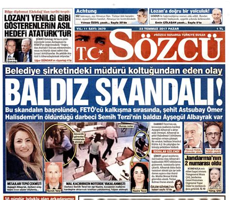 Hadi özışık, süleyman özışık ve mehmet özışık kardeşler perde arkası'nda. Sözcü gazetesinde skandal manşet Süleyman Özışık yazmıştı ...