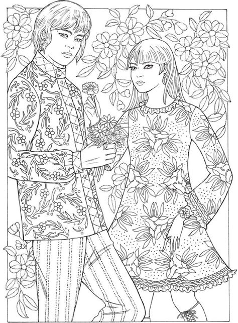 Creative haven fabulous womens day fashions coloring book if you're looking for coloring beautiful dresses collection as a. Creative Haven Fabulous Fashions of the 1960s Coloring ...