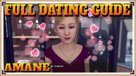 How do you know if a potential partner is following pandemic safety rules? Judgment Amane Romance Walkthrough. All Dates & Good ...