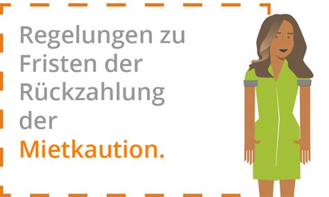 Nutzen sie hierfür unsere praktischen. Mietkaution Rückzahlung - Fristen, Regeln & Bedingungen
