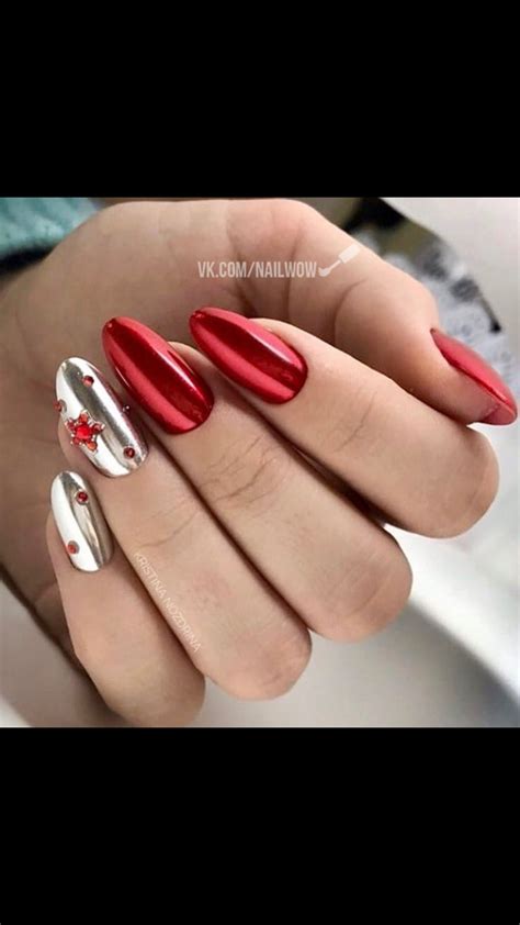 Click here to see 24 of the coolest designs. Pin by Patricia McNeese on Valentine's Day nails | Red ...