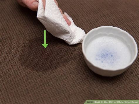 Bleach can easily remove chocolate stains from clothes by changing the chemical structure of the stain. 4 Ways to Get Rid of Chocolate Stains - wikiHow