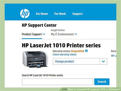 Hp laserjet 1010 printer is a black & white laser printer. How to Connect HP LaserJet 1010 to Windows 7: 11 Steps