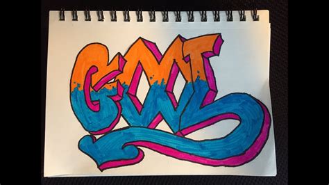 A cool graffiti name illustration inspired by graffiti and street art culture. How to Draw the Word 'Cool' Graffiti Style - YouTube