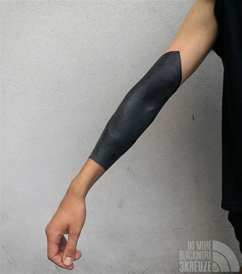 Maybe you would like to learn more about one of these? 3kreuze | Solid black tattoo, Black tattoo cover up, Black ...