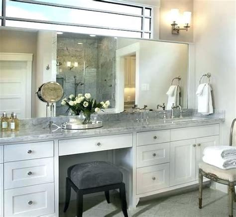 Essentially nothing more than a flat surface with a mirror tray covered with all sorts of makeup and perfumes. Pin on Master bathroom