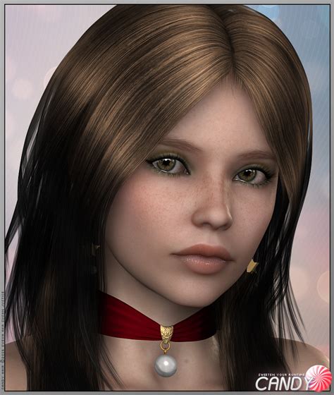 How do i save an animated doll? Candy Doll Hair 3D Figure Assets Sveva
