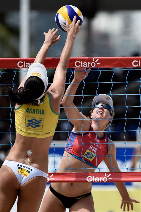 The brazilian volleyball super league (portuguese: April Ross, Agatha Rippel - Agatha Rippel Photos - Brazil ...