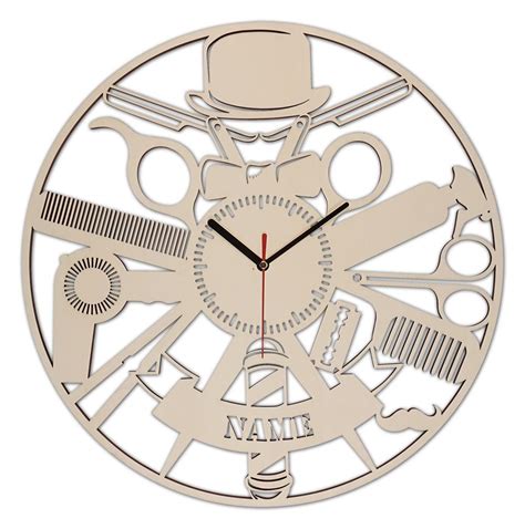 Kreative dekorationen für jede gelegenheit. Friseur Geschenke Wanduhr Jubiläum Friseurmeister ...
