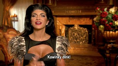 My mum goes out maybe once a year, and one night she came in at. real housewives of new jersey gif | WiffleGif