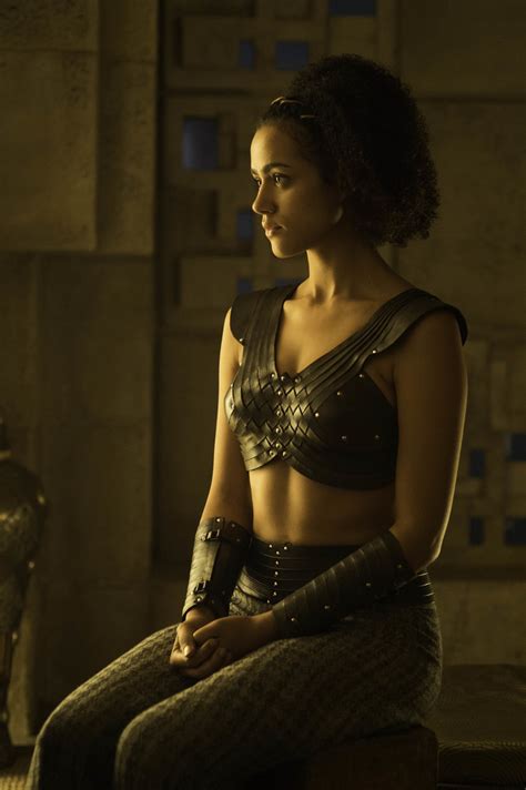 That way, there's no single person who has to represent every other person of colour. Game of Thrones S6 Ep5 The Door Missandei (Nathalie ...