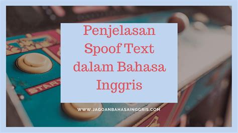 Contoh descriptive text tentang hewan (animal) dalam bahasa inggris dan artinya hello everyone, how are you today? Penjelasan dan Contoh Spoof Text dalam Bahasa Inggris ...