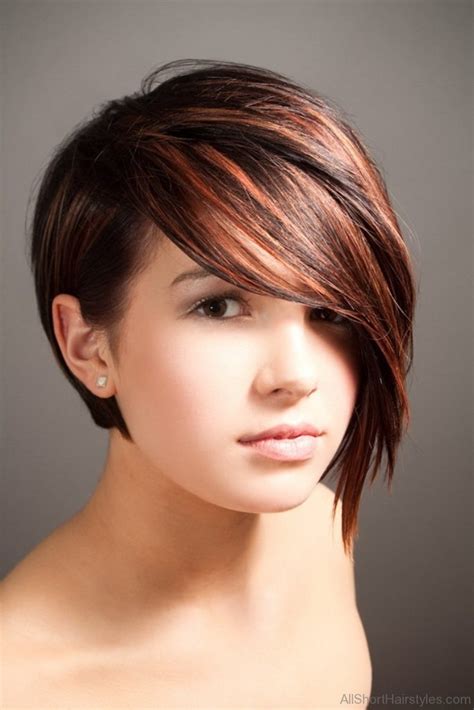 Looking for cute short haircuts for girls? 52 Colored Short Emo Hairstyles For Girls