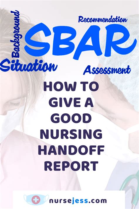 How to come up with a good domain name. SBAR: How to Give a Good Handoff Report - Nurse Jess