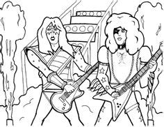 Everythingkiss the biggest best guide to collecting kiss in the world. Kiss Rock Band Coloring Pages in 2019 | Kiss rock bands ...