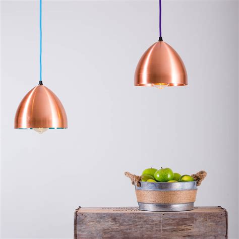 Shop wayfair for all the best copper pendant lights. cooper hand spun copper head lamp pendant light by glow ...
