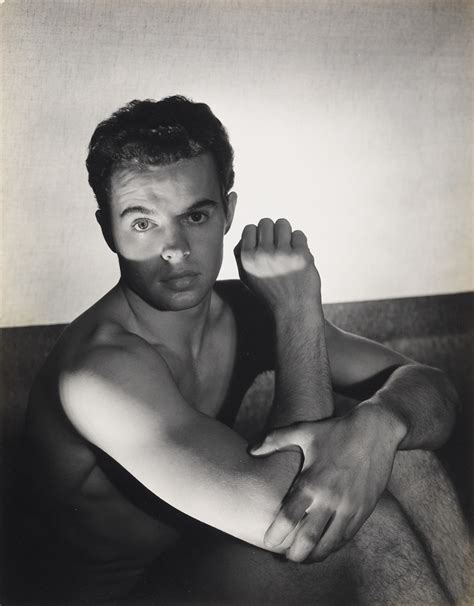 7.25h x 4.25w, overall (with frame): GEORGE PLATT LYNES (1907-1955) Bobby - auctions & price ...