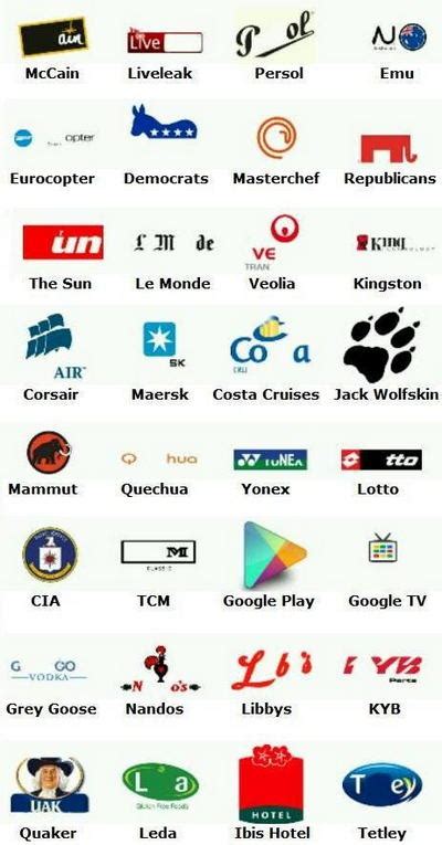 Because the game logo quiz uses various international and american logos it is hard for some players to guess all logos. Respuestas Logo Quiz nivel 13 y 14 de Android