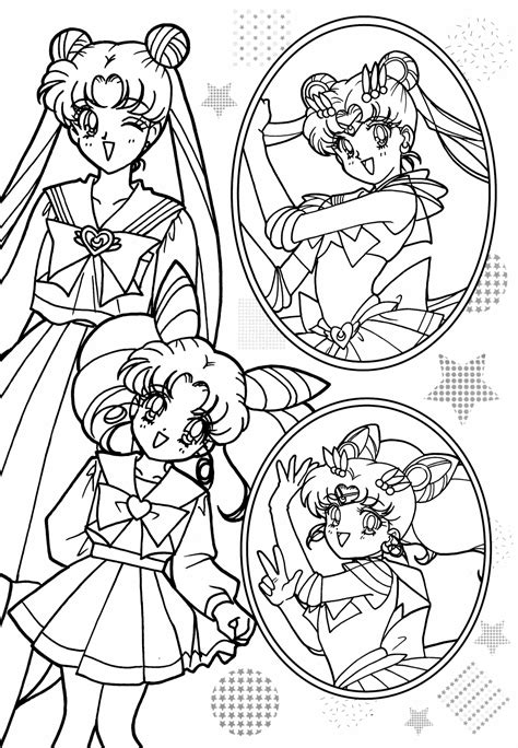 You could also print the picture by clicking the print button above the image. Sailor Moon Luna Coloring Pages - Coloring Home