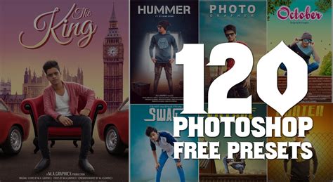 This is the best free pack of presets! 120 Photoshop Camera raw presets free download - Magraphicx