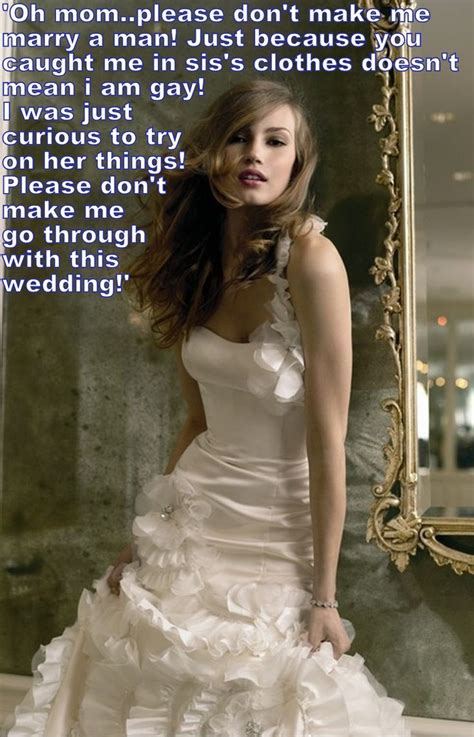 Total feminization, no going back!!!! 17 Best images about Tg captions Brides on Pinterest ...
