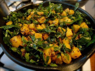 Drop by drop and day by day. TheBloomingTales: Fruits of my labour: Silverbeet into Sag ...