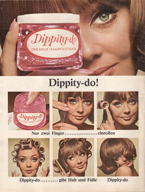 1960s era commercial for dippity doo styling gel. hey-carrie-anne: Bravo Magazine 02.01.1967 | Beauty ad ...