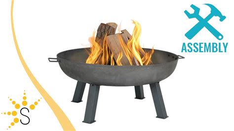 Buy large indian fire pit bowl: Sunnydaze Cast Iron Fire Pit Bowl * - YouTube