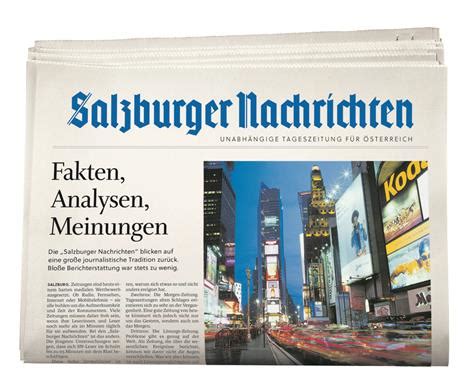 Täglich wissen was los ist. Salzburger Nachrichten Abo 35% Rabatt auf Mini ...