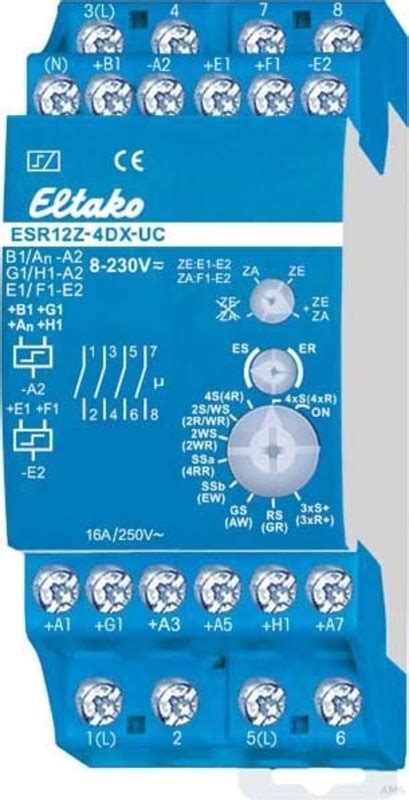 Drehschalter am eltako geht ganz einfach. Eltako Stromstoßschalter ESR12Z-4DX-UC