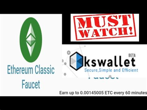 Visit the faucet by clicking on the link of faucet enter. Ethereum Classic Faucet|Earn Free Etc|Highest Paying Etc ...