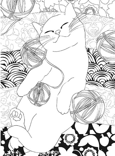 Be sure to visit many of the other beautiful animal coloring pages aswell we have a very large collection. Cat therapy Coloring Pages to download and print for free