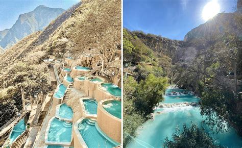 Las grutas de tolantongo está conformado por la gruta principal, siendo así un lugar en el que logra fluir un rio extenso de aguas termales con una temperatura que va desde los 34° hasta los 38°. La intrincada historia de las increíbles Grutas de Tolantongo