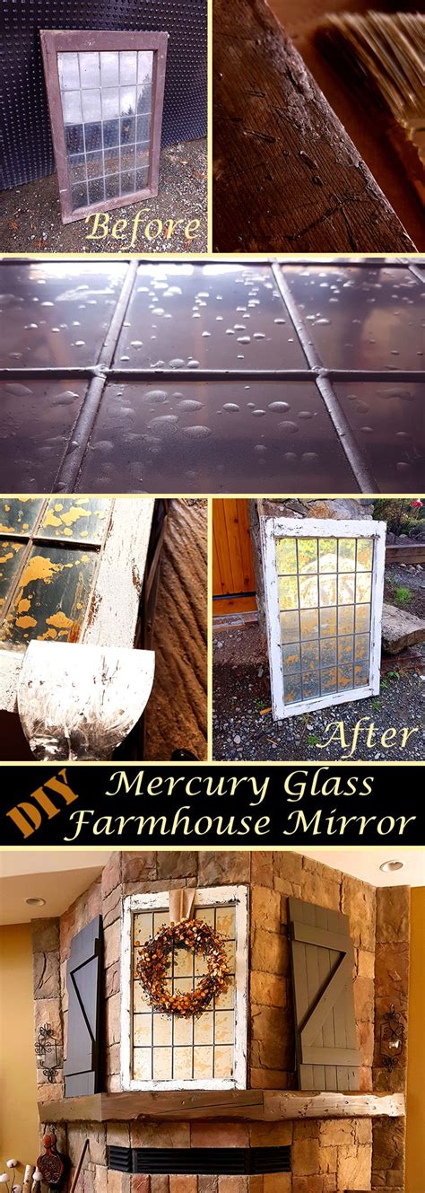I'll show you how to do it quickly and inexpensively. DIY - Rustic Mercury Glass Mirror | Rustic Reverence | Mercury glass diy, Mercury glass mirror ...