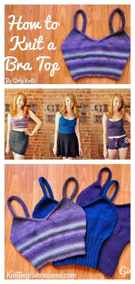 Maybe you would like to learn more about one of these? Bra Top Free Knitting Pattern and Video Tutorial in 2020 ...