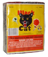 Black cat firecrackers have proven themselves to be the highest quality and the best you can get. BLACK CAT FIRECRACKERS - HALF BRICK - XL Fireworks