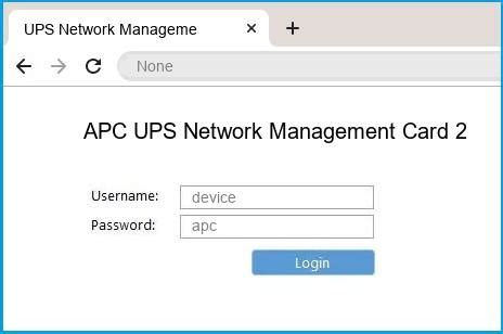 If you found this video useful please like and subscribe to our channel.in this video we take a quick look at how you can factory reset a apc smt750i smart. APC UPS Network Management Card 2 Router login and password