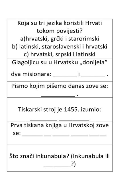 330725215-Povijest-Hrvatskog-Jezika-Pitanja-Za-Kviz.docx