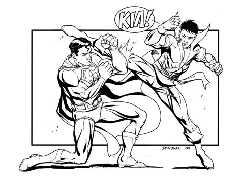 10 best zhenwei wang cheng images karate kid actor. Karate Kid vs Superman by Derec Donovan | Dc comics heroes ...