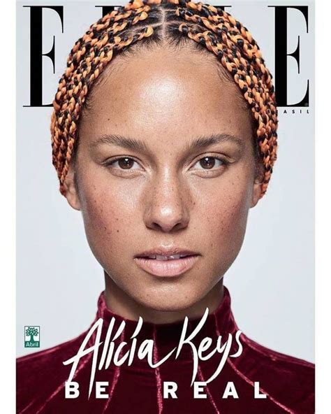 Passionate about my work, in love with my family and dedicated to spreading light. Alicia Keys - Elle Magazine Brazil September 2017