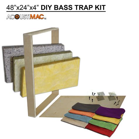 Now a lot of people call diy bass absorbers diy bass traps. Acoustimac DIY424 Bass Trap Kit | Acoustic panels ...