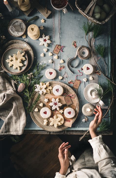 Jelly cookies yummy cookies shortbread cookies. Austrian Linzer Cookies