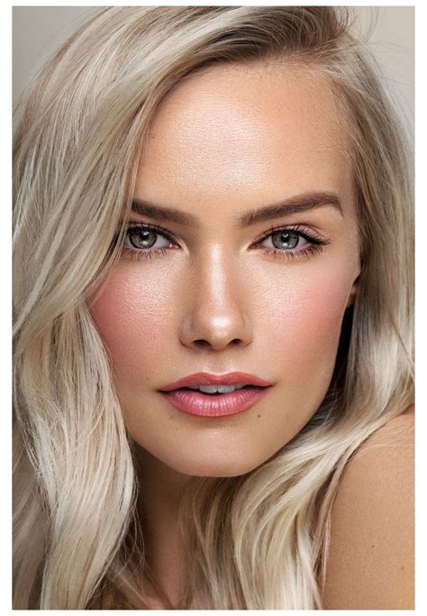 It all depends on the look you like if you're in search of a bit of guidance on how to build up your pale skin makeup kit, we're sharing eight expert beauty tips for those with fair complexions. NATURAL CLEAN MAKEUP #platinum #blonde #hair #pale #skin # ...