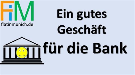 Es darf nur nicht ein bestehender freistellungsauftrag unter den bereits in. Dein Haus ist ein gutes Geschäft für die Bank - YouTube