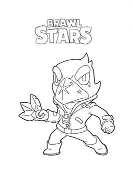 His super recharges over time! Kids-n-fun.com | 26 coloring pages of Brawl Stars