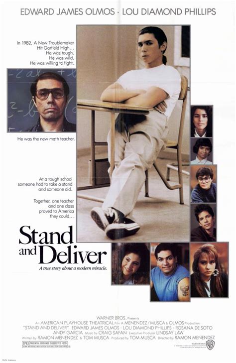 It showed what students are able to accomplish when they work hard and believe in themselves. LECCIONES INOLVIDABLES (Stand and Deliver) (Ciclo ...