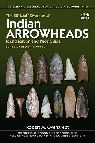 159 x 235 x 20 mm encadernação: The Official Overstreet Indian Arrowheads Identification ...